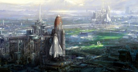 Шаттл будущего арт