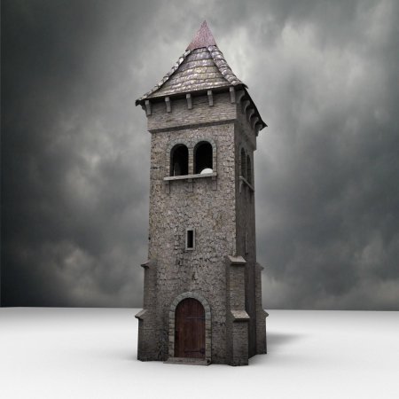 Башня донжон романский стиль