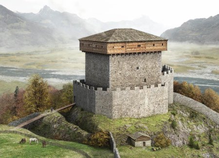 Замок - крепость монсегюр