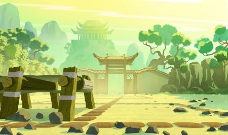 Нефритовый дворец кунг фу панда