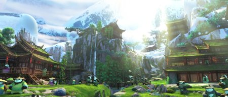 Кунг фу панда 3 деревня панд