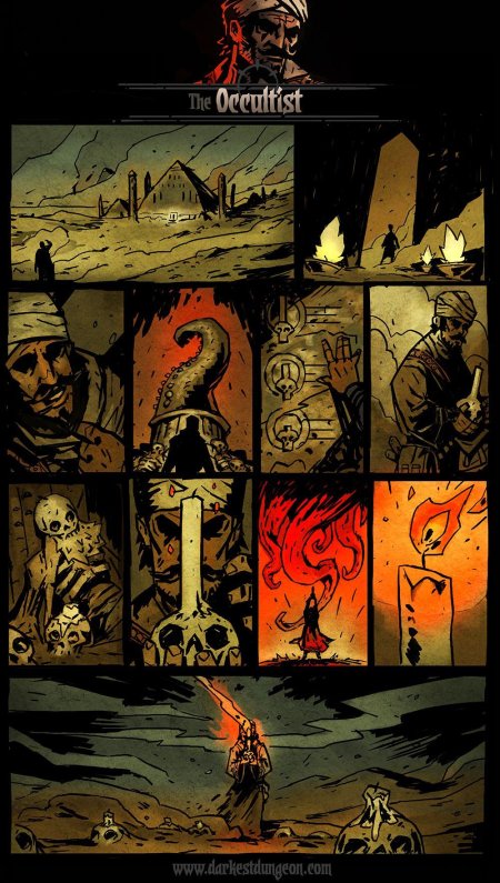 Самобичеватель darkest dungeon комикс