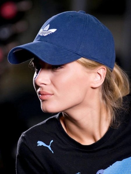 Кепка адидас женская черная