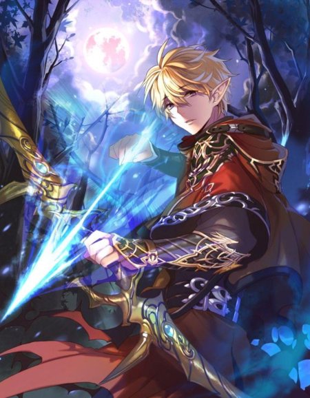 Принц полуэльф арт