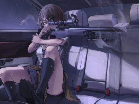 Аниме снайпер