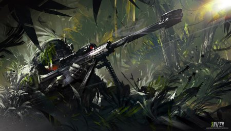 Снайпер арт футуристик
