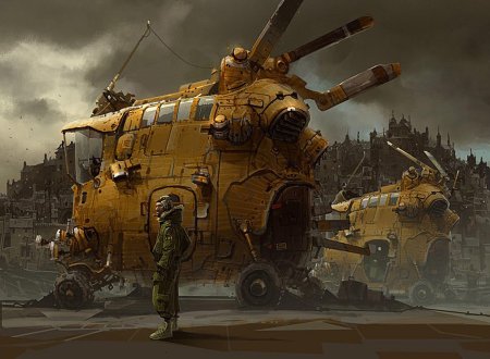 Ian mcque корабли стимпанк