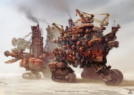 Хроники хищных городов дизельпанк