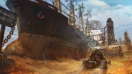 Постапокалипсис пустошь технотьма