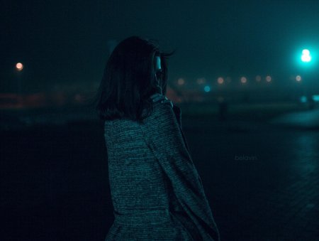Девушка ночь