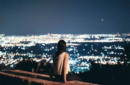 Девушка ночь