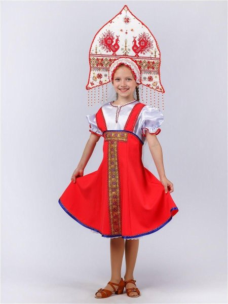 Сарафан русский народный костюм