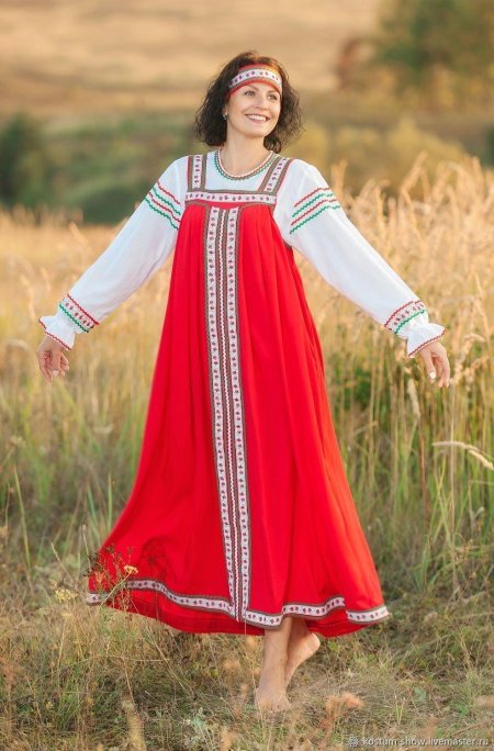 Русские народные костюмы женские