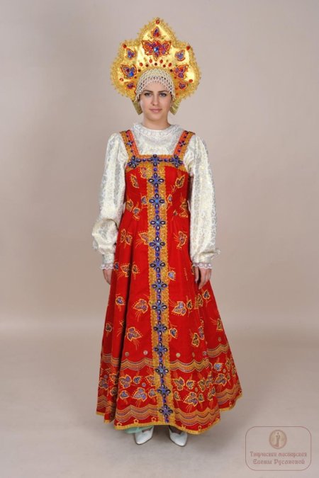 Русские народные костюмы женские