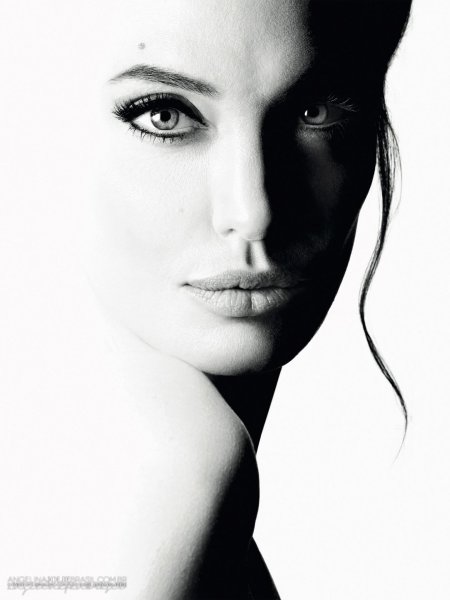 Анджелина джоли портрет