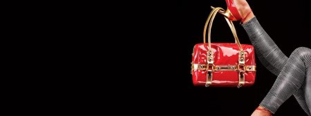 Девушка с сумками