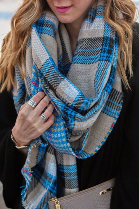 Модные шарфы