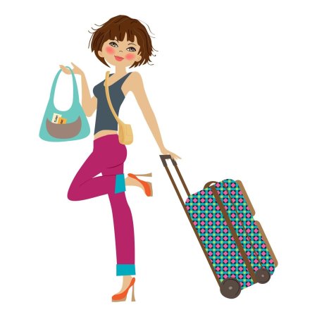 Девушки с багажом