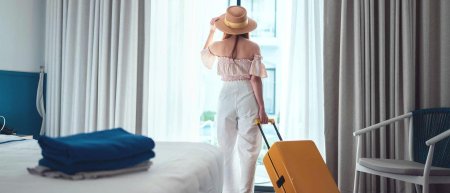 Чемодан в отеле