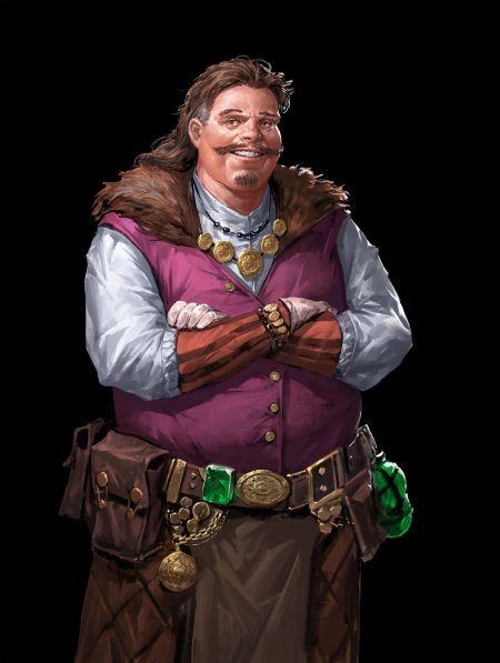 Торговец днд арт