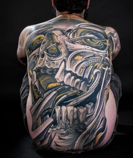 Тату биомеханика