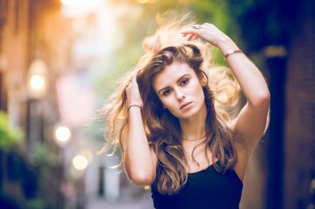 Боке портрет