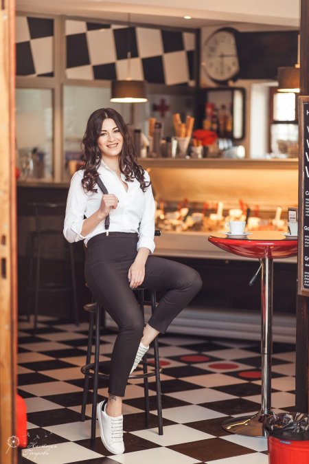 Городская фотосессия девушки