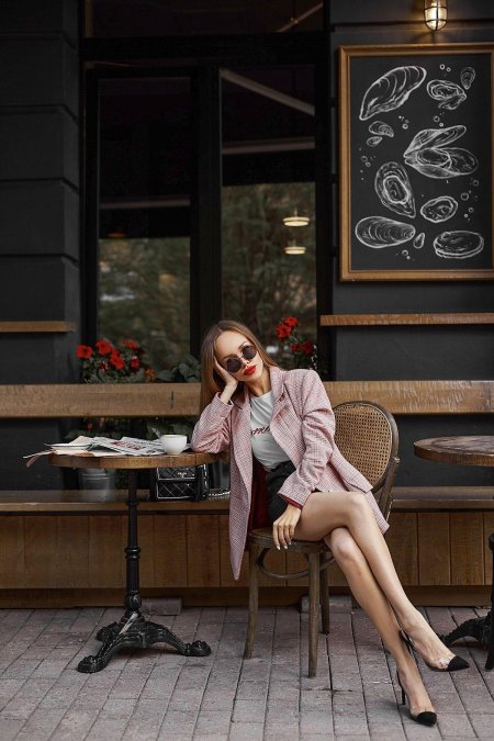 Фотосессия в кафе