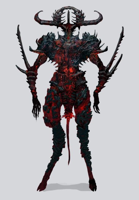 Демоны концепт арт