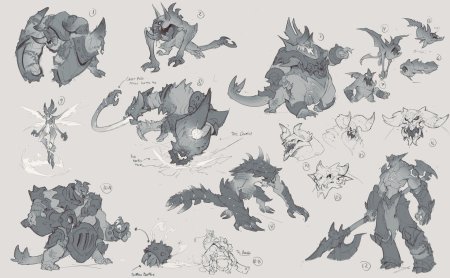 Демоны концепт арт