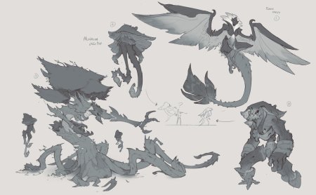 Дарксайдерс генезис концепт арт