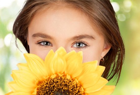 Девушка подсолнух