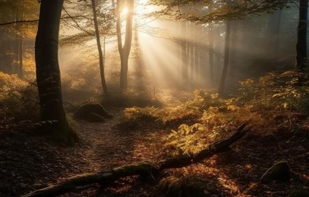 Солнце в лесу