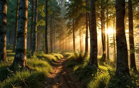 Пейзажи леса