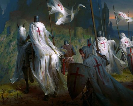 Крестовый поход тамплиеры картина