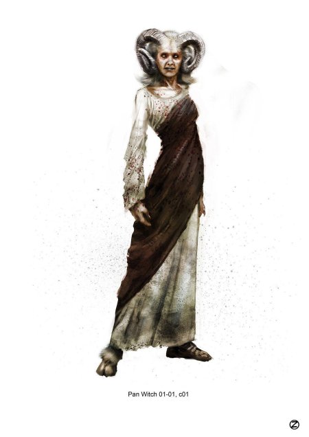 Ведьма концепт арт