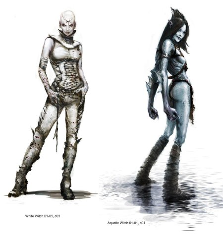 Ведьма концепт арт
