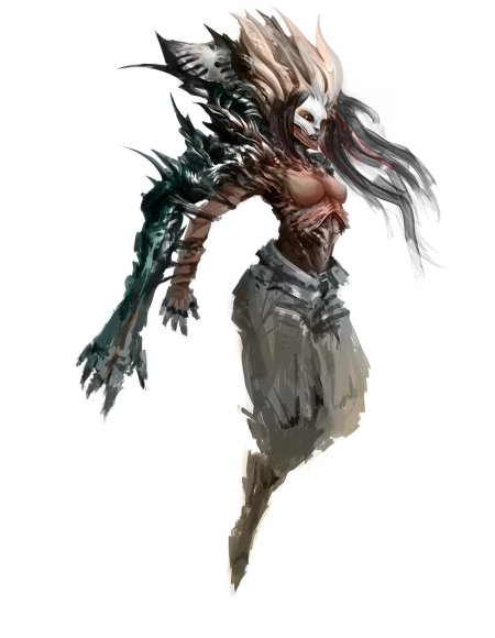 Концепт персонажа фэнтези