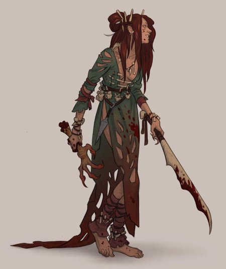 Рин чупеко \ костяная ведьма\