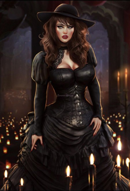 Красивая ведьма