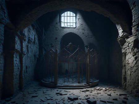 Средневековая тюрьма тюрьма фэнтези