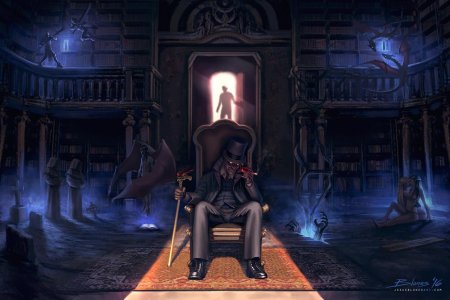 Библиотека фэнтези арт