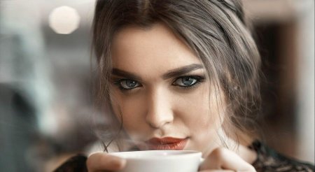 Кофе девушка
