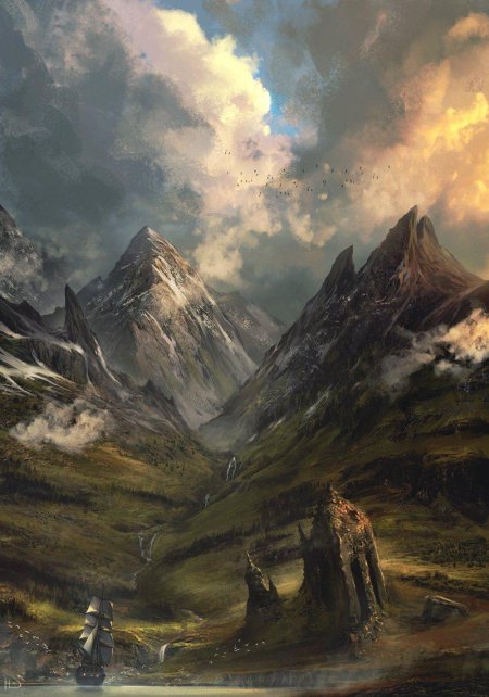 Фэнтези пейзаж