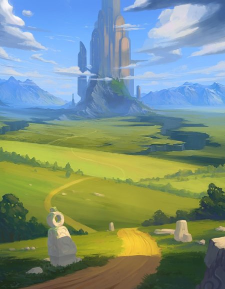 Долина арт фэнтези