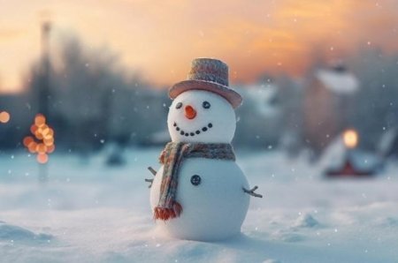 Снеговики новогодние