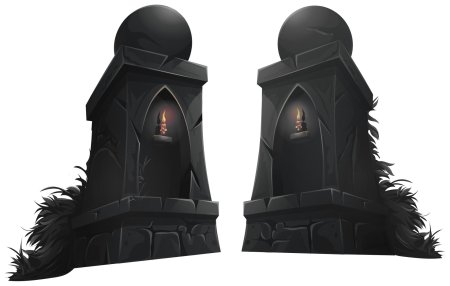 Надгробие арт