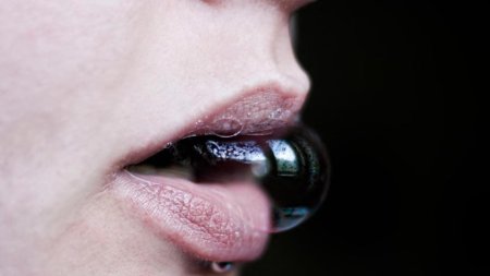 Пузырь из слюны