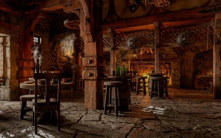 Таверна средневековье