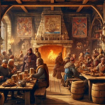 Средневековая таверна